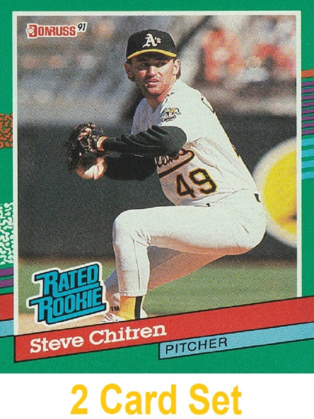 Steve Chitren Baseball Card Collection